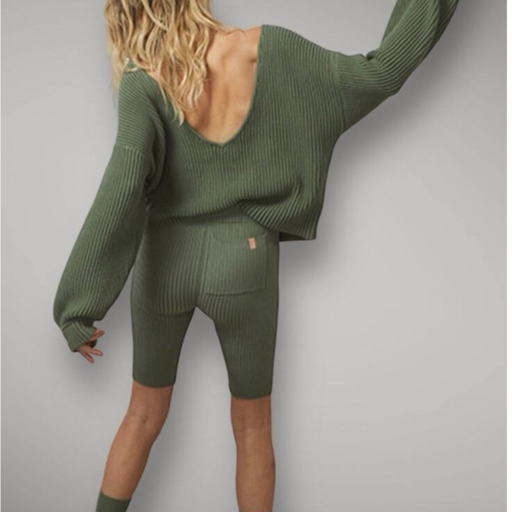 Lunya Cozy Cotton Silk Reversible Sweater